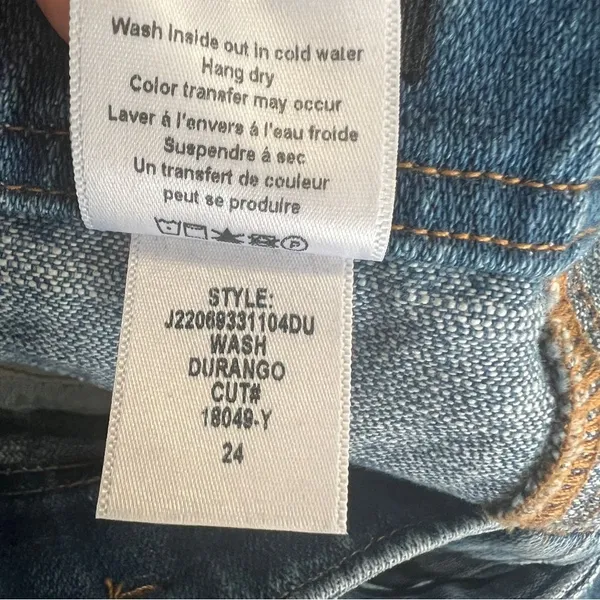 Veronica Beard Rinley High Rise Cropped Jeans Durango Wash 24 - Image 9