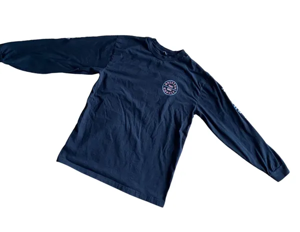 Supply Black Standard Fit Long Sleeve T-Shirt 🔥 - Image 2