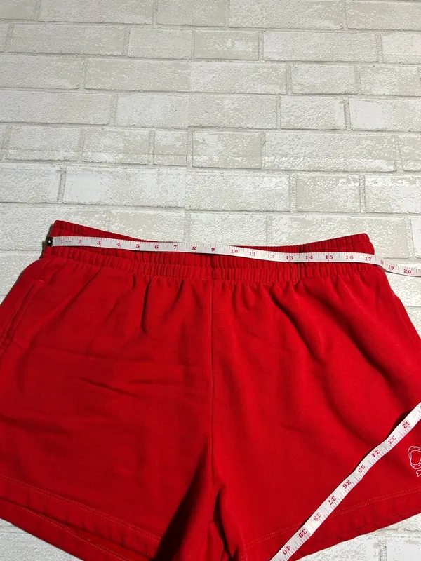 State of Mind Red Athletic Shorts with Bow Accent - Image 6