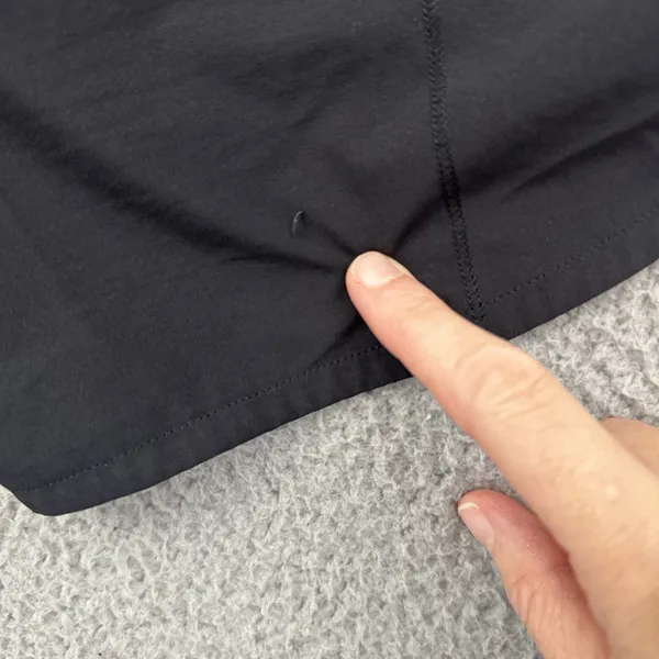 Lululemon Speed Up Shorts Mid Rise 4" Black Athletic Athleisure Women's 6 - Image 3