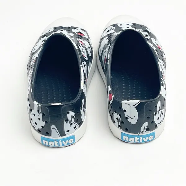 NATIVE x Disney Mickey Mouse Black Slip On Shoes 5 Beach Water Park Vacation - Image 11