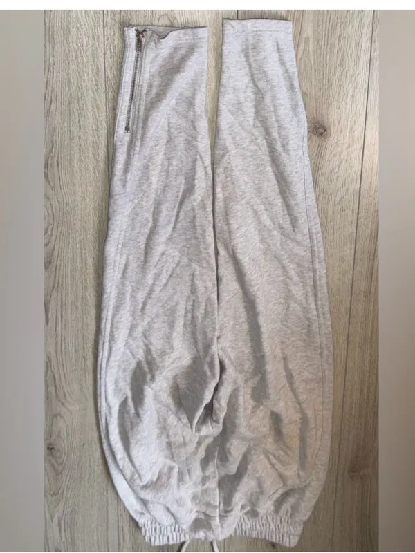 Victoria’s Secret pink Light Gray grey Jogger Sweatpants - Image 3