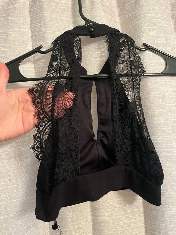 Black Lulus Top Lace - Image 2