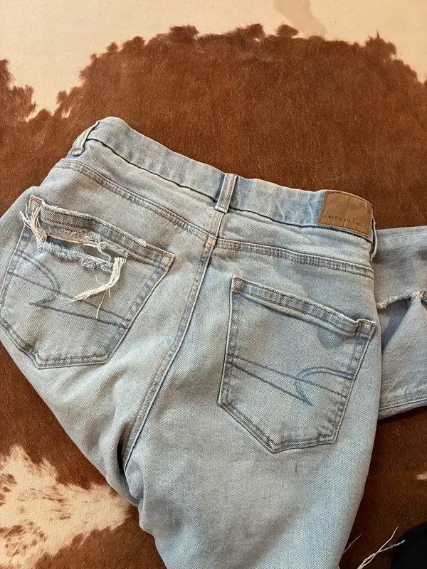 American Eagle curvy mom Jean size 00 regular Strigid real good No flaws! - Image 7