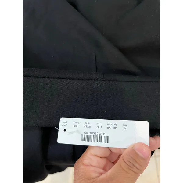 J.Crew Ponte Wide Leg Pants Black Patch‎ Pocket Minimalist Quiet Office MD New - Image 6