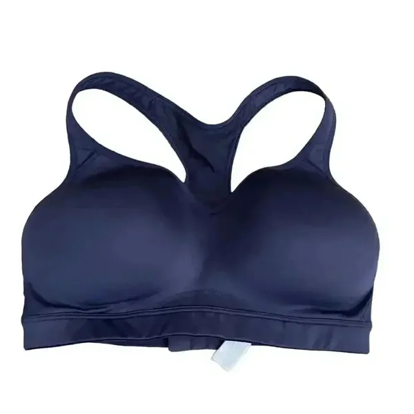 Old Navy Women’s Navy Lightly Padded High Support Racerback Athletic Yoga SZ 34D - Image 2