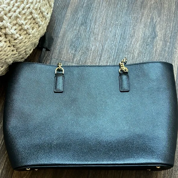 Samantha Thavasa Black Tote Bag - Image 3