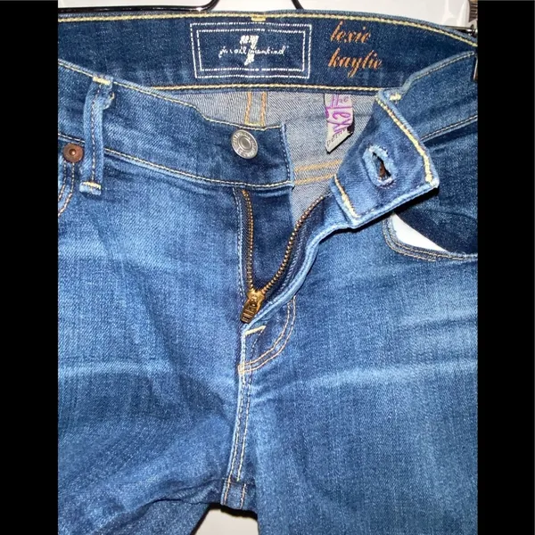 7 For All Mankind The Lexie Petite Women's Blue Jeans Size 25 - Image 4