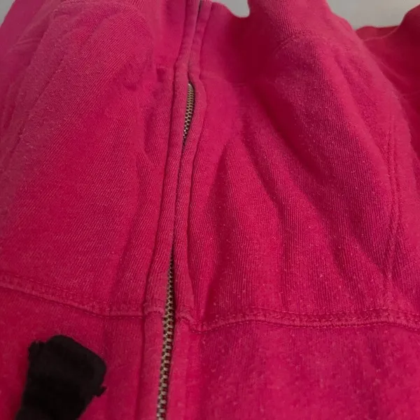 Victoria's Secret Pink Hoodie - Pink and Black - Image 4