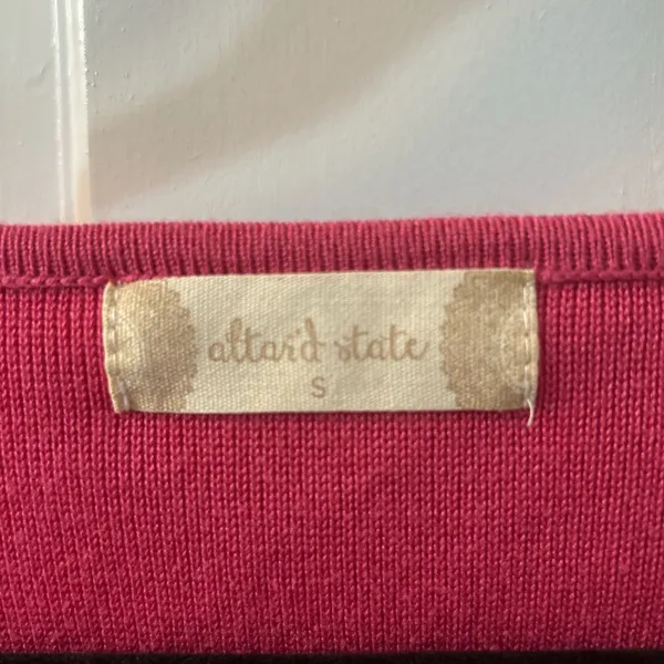 Altar'd State Pink Corset Top - Image 3