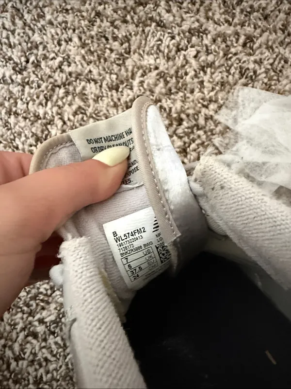 New Balance 574 v2 Gray and Black Sneakers - Image 6