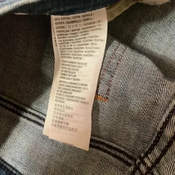 Abercrombie and Fitch Perfect Stretch Jeans 4R W27 L31 - Image 6