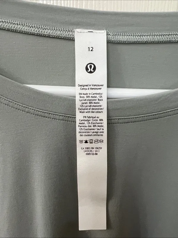 lululemon modal relaxed fit lounge Long Sleeve Tee - Image 3