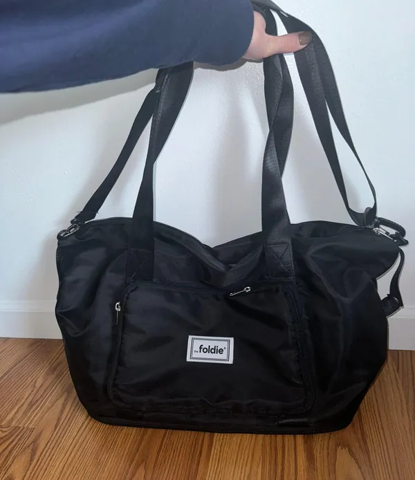 Foldie Travel Bag Black - Image 4
