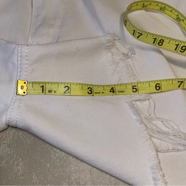 Princess Polly White High Waist Shorts - Image 8