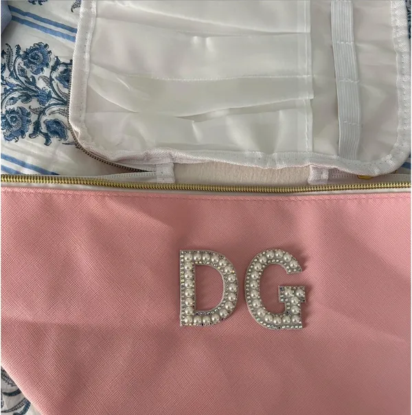 Delta Gamma DG Makeup/ Travel Bag Custom Made - Image 5