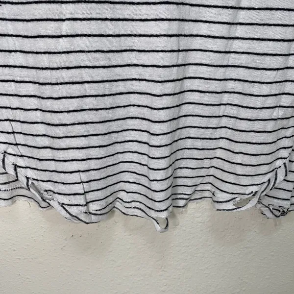 VICI Lovestitch super distressed‎ striped long sleeve - Image 8