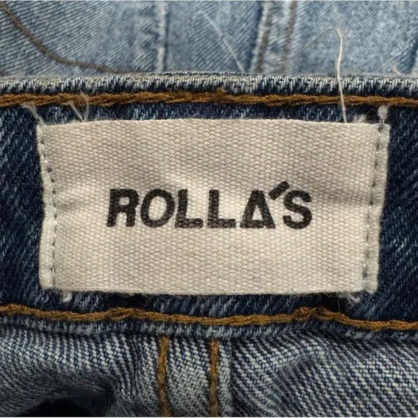 Rollas Duster High Rise Cutoff Jean Shorts Women’s 28 - Image 2