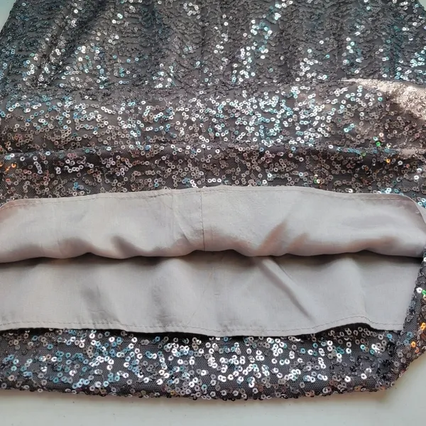 J.Crew Sequin Mini Skirt Showgirl Party Club Going Out‎ Glam Cocktail Size 4 - Image 5