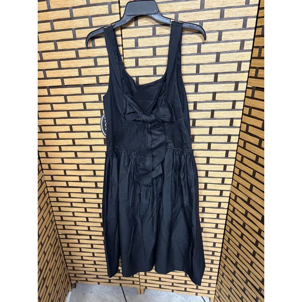 Scoop‎ Black Drop Waist Midi Dress Size Medium - Image 2