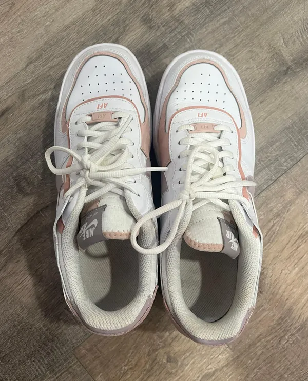 Nike pink and purple air force 1 size 10 - Image 7