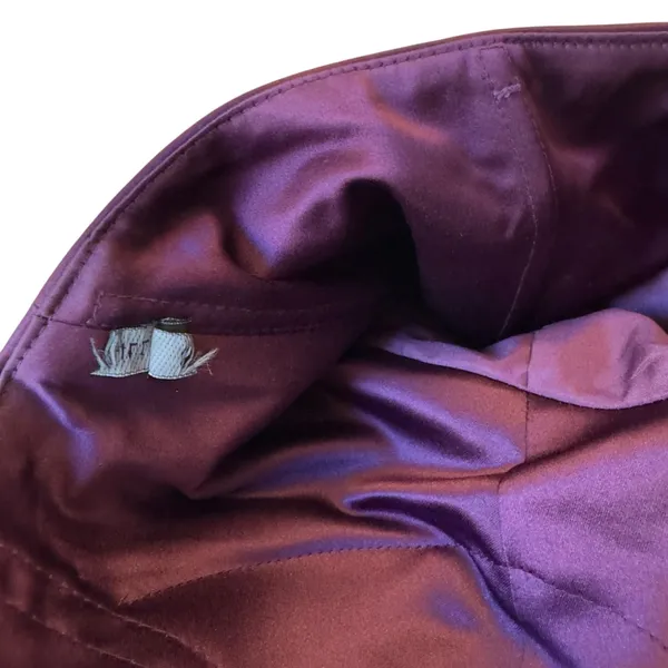 Bill Levkoff Purple Satin Strapless Sweetheart Dress Size 10 Formal Wedding EUC - Image 15