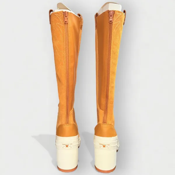 Converse Chuck 70 De Luxe Heel XXHi Western Platform Boots Women 7 - Image 11