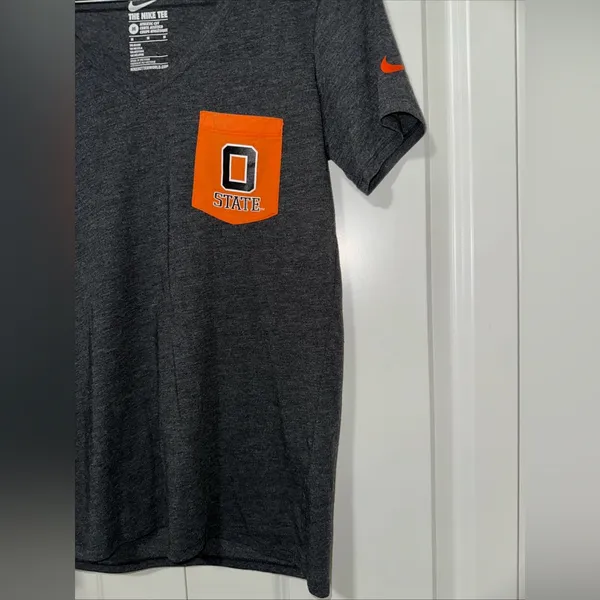 The Nike Tee Lightweight Athletic Cut OSU Short Sleeve Shirt M - Image 4