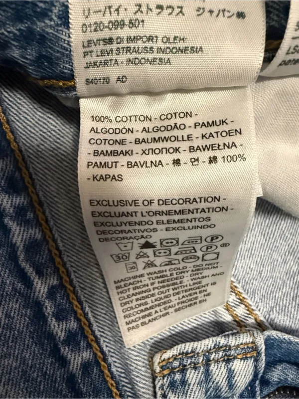 Levi’s Premium Dad Jeans Charlie Boy 24 Fits 26x29 High Rise Relaxed $98 - Image 12
