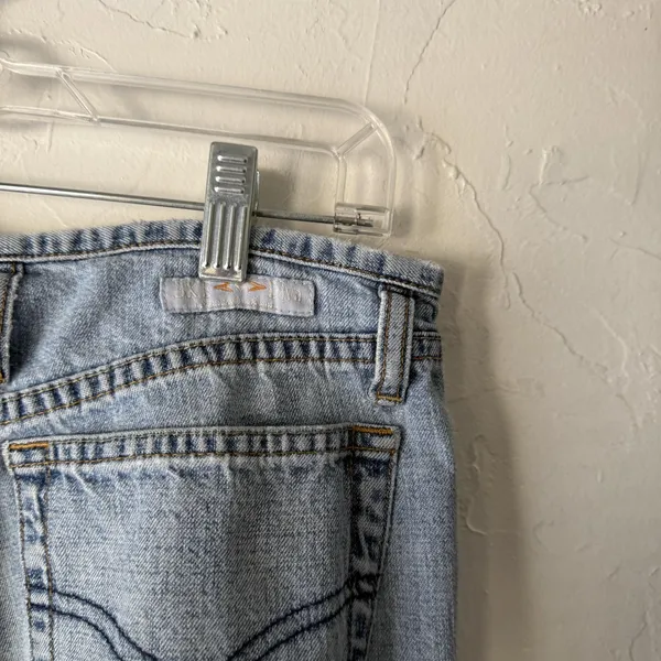BKE Denim Jeans‎ Y2k 27x33.5 Long Blue Bootcut Casual Distressed 100% Cotton - Image 9