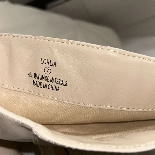 Lulus Square Mouth Ivory Boots(Size 7) - Image 7