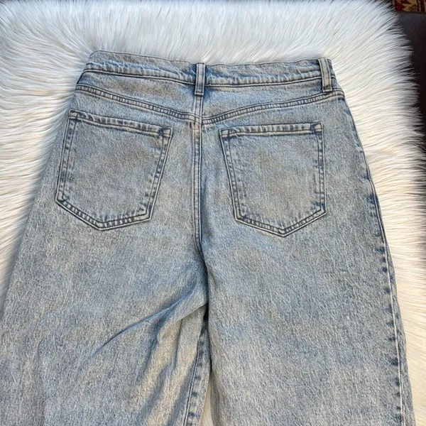 Banana Republic Factory Acid Wash High Rise Balloon Jeans - Image 7