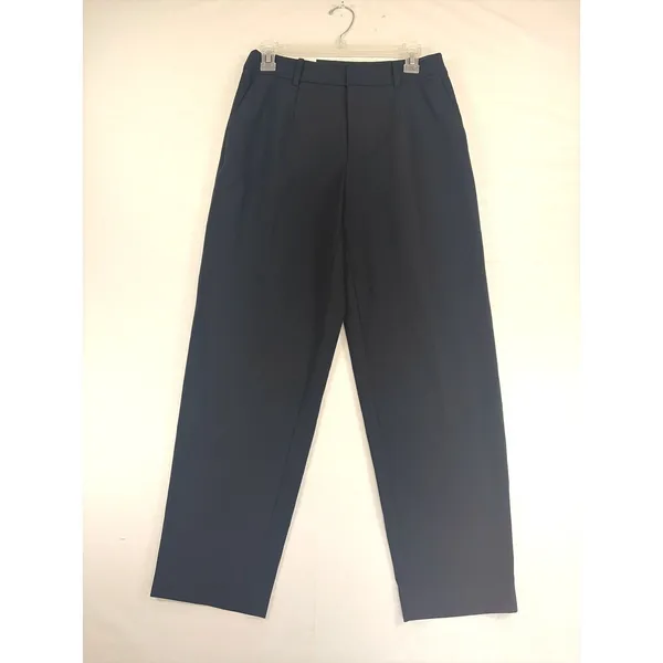 A New Day Womens High Rise Ankle Pants Black Size 4R Slightly Fitted Stretch - Image 3