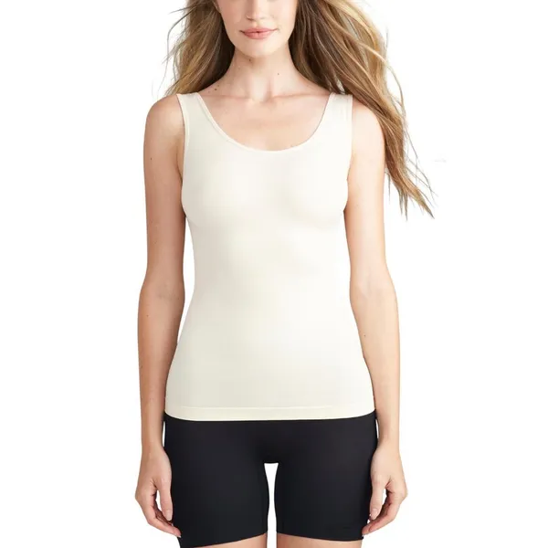 Yummie Womens Madelyn Seamless Shaping Tank Top YT5-104 Nude Brown S/M - Image 5