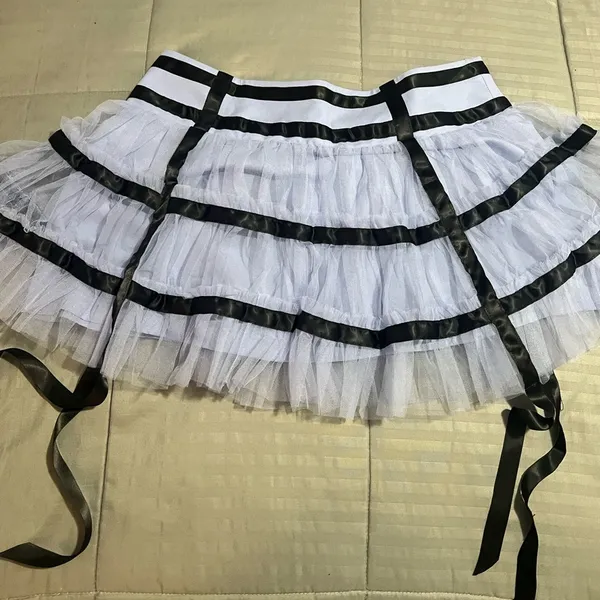 COPY - Dolls Kill Current Mood purple and black skirt - Image 3
