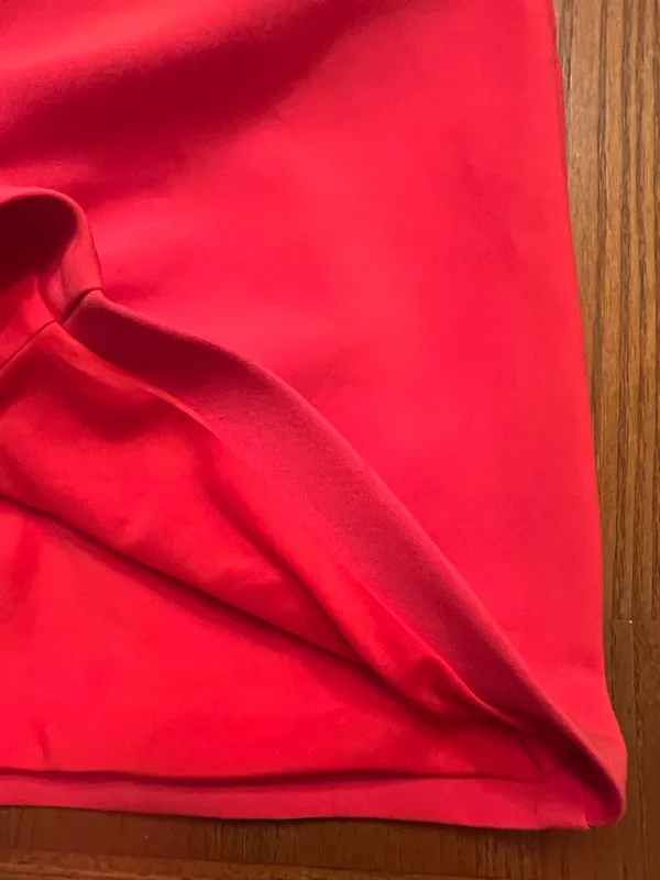 LIKELY Charla Ruched Bodycon Sleeveless Spaghetti Strap Mini Dress Red‎ Size 4 - Image 14