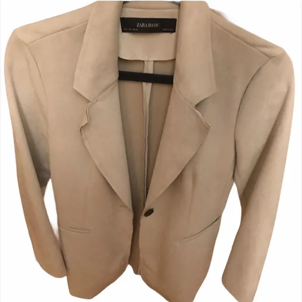 ✨Zara Suede Beige Blazzer✨ - Image 2