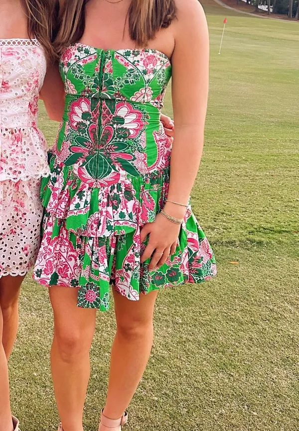 Love the Label mini dress Green - Image 2