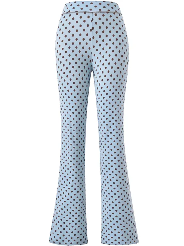 I AM GIA Polka Dot Track Pant Blue Medium NWT IN PACKAGE - Image 6