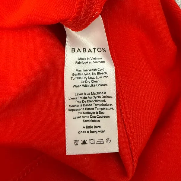 Aritzia Babaton Red Orange Bodycon Dress - Size 4 - Image 7