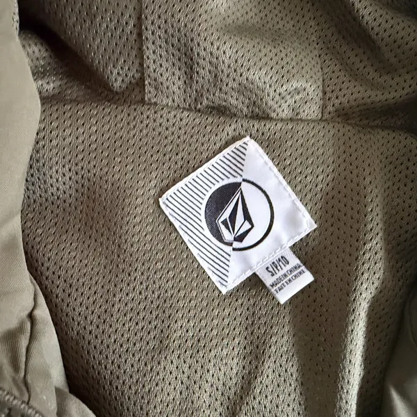 Volcom Olive Green Hooded Women’s Jacket - Image 3