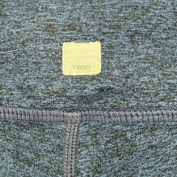 Vuori Size Large Blue Gray‎ Athletic Leggings Athleisure Comfort Casual Workout - Image 4