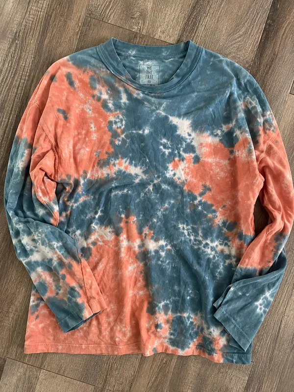 Free People Tie-Dye Long Sleeve Top - Image 2