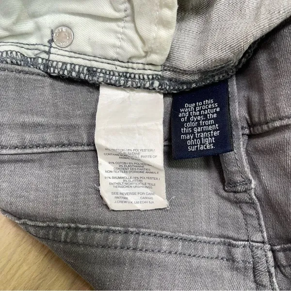 J. Crew Lookout High Rise Skinny Jeans in Grey - Image 11