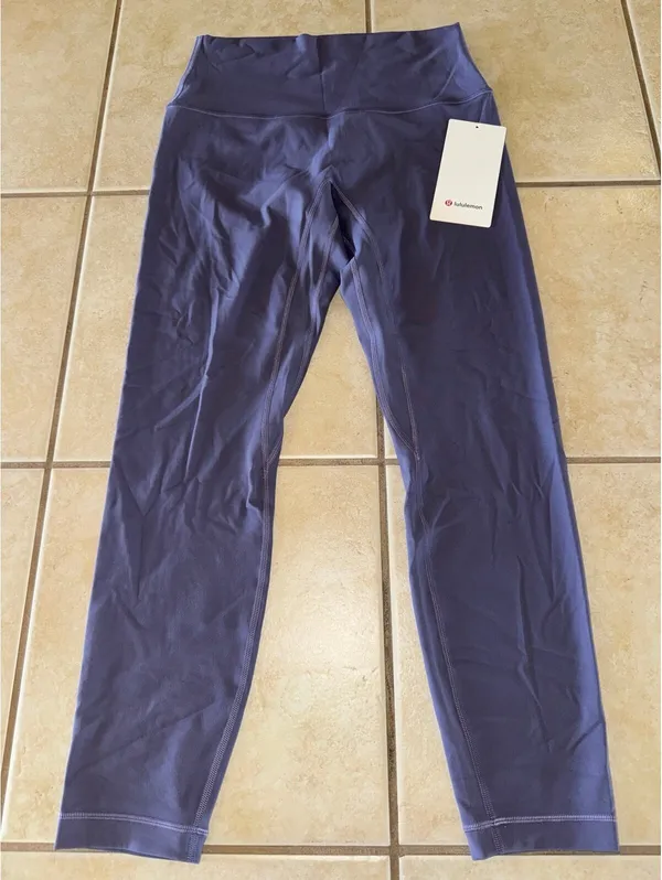 Lululemon Align No Line High Rise 25” Grape Mist Size 8 NWT - Image 2