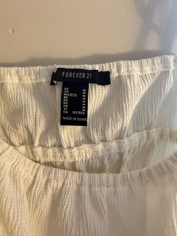Forever 21 White tank top - Image 2