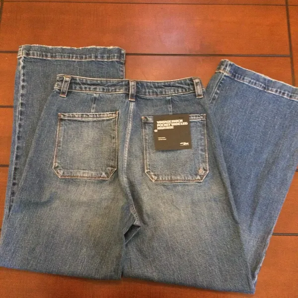NWT Silver Jeans vintage patch pocket wide leg high rise 29 - Image 11