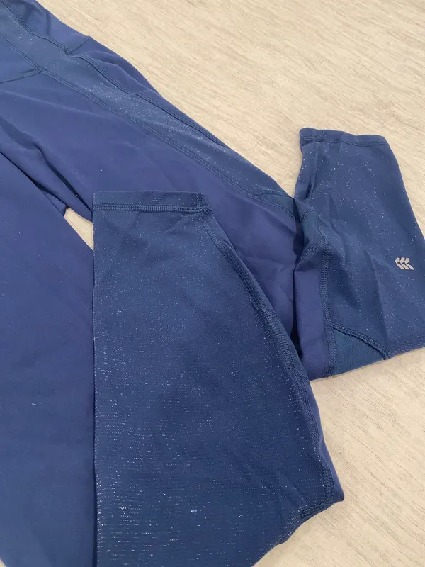 All In Motion Blue. Leggings - Image 3