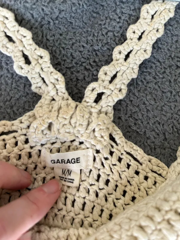 Garage Knit Crop Top - Image 2