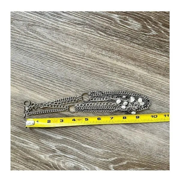 Stella and Dot Avery multi strand pearl necklace - Image 9
